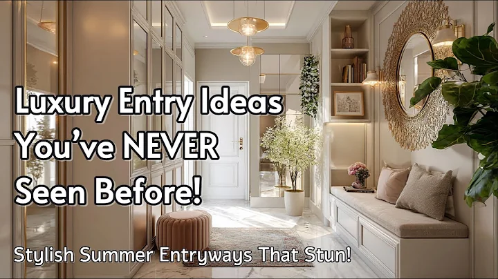 2025 Luxury & Elegant Small Apartment Entryway Designs for a Stylish Summer
