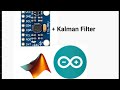 IMU 6050 sensor + Kalman Filter | Angular position | using Matlab Arduino interface