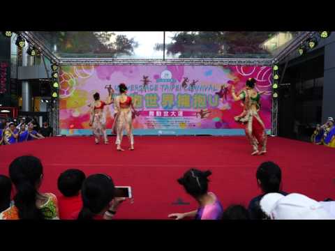 表演04｜夏卡緹印度舞團｜表演二｜20170716_一起世大運．30 倒數IN新光香堤廣場