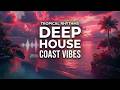 Deep House Sunset Beach Party | Golden Hour Ocean Vibes Before Night Party Begins Soon
