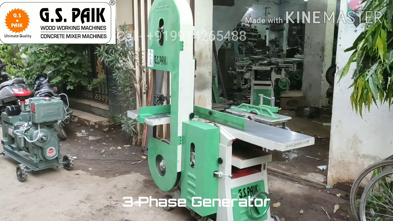 G S PAIK - WOOD WORKING MACHINE RUNNING 