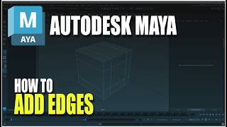 Autodesk Maya How To Add Edges