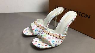 Louis Vuitton 6AM Mule Takashi Murakami White Review From Supkicks