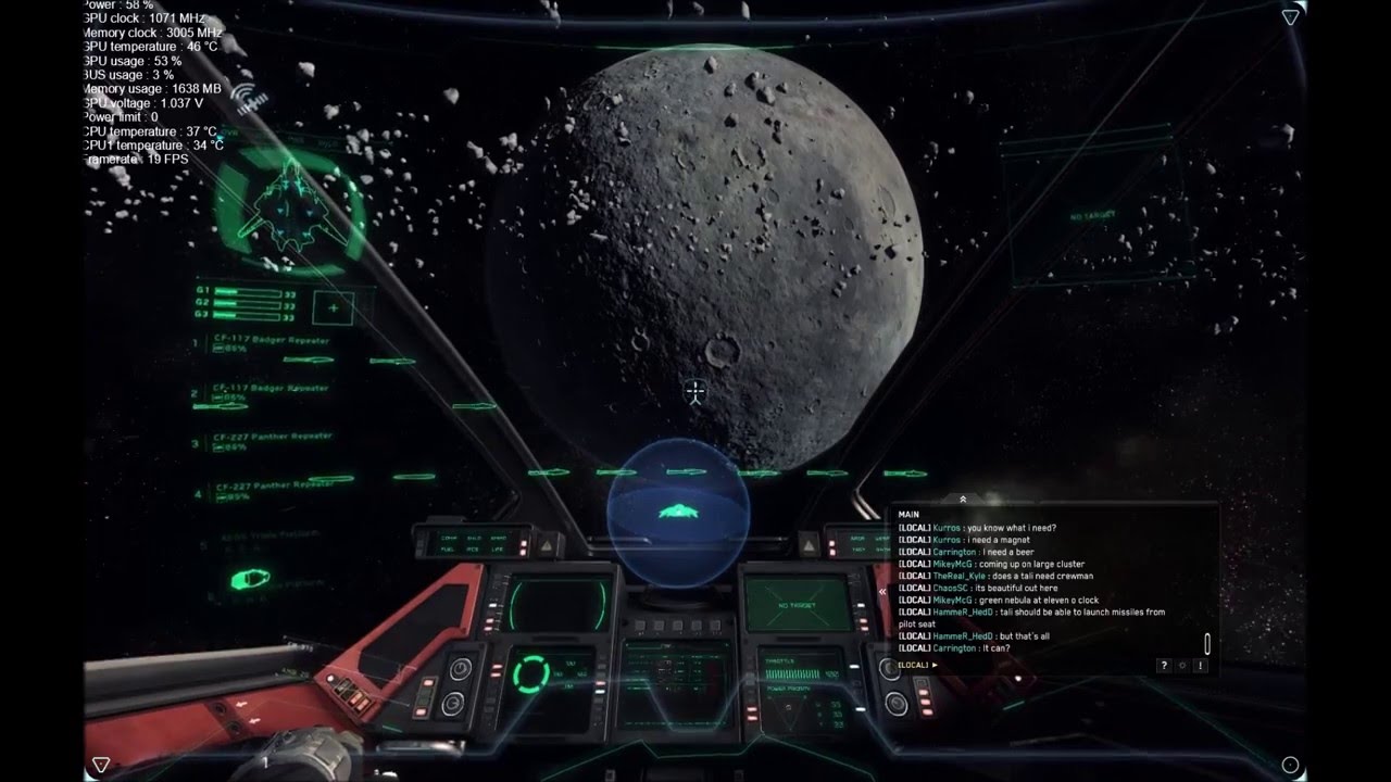Star citizen - Sabre HUD bug 2.3.0 - YouTube