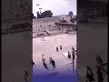 هروب المستوطنين الاسرائيلين من سـاحة حائط البراق فــي المسجد الأقصى المبارك