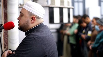 سورة الإنسان – تلاوة مرئية من صلاة المغرب | القارئ محمد سمير