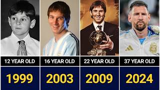 Lionel Messi Then vs Now (1987–2026) 🐐 | From Small Boy to Football Legend