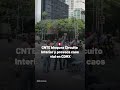 CNTE bloquea Circuito Interior y provoca caos vial en CDMX