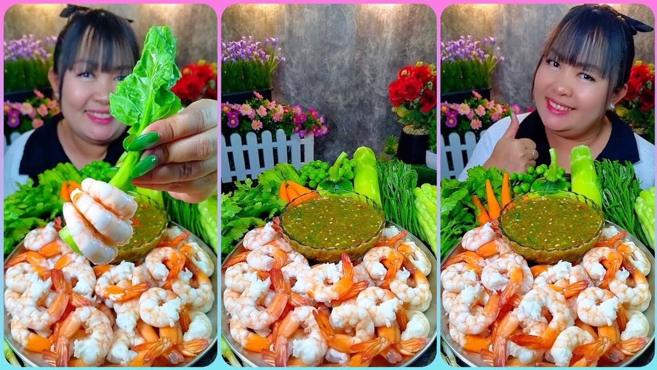 กุ้งสะดุ้งจิ้มซีฟู้ดรสเด็ดอร่อยสุดๆ @ตั้งใจกิน 