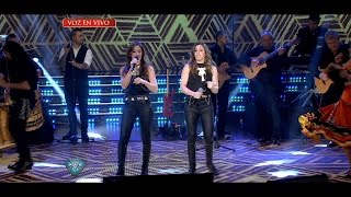La Sole abrió el folklore cantando en vivo junto a su hermana Natalia