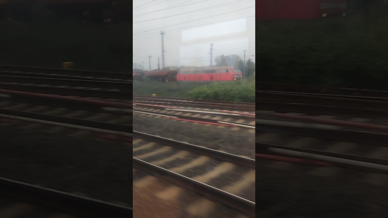 225 133-8 am 10.11.2024 Duisburg Hbf mit einem Güterzug 