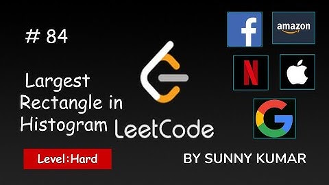 Largest Rectangle in Histogram | Stack | Next Smaller Element | Maths | 84 LeetCode | DAY 29