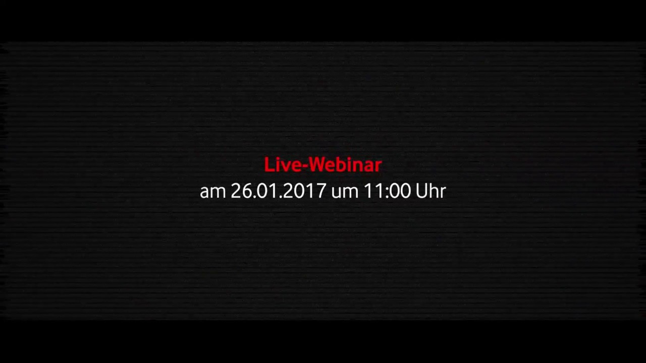 Digital und smart  - Das vernetzte Business - Live Webinar