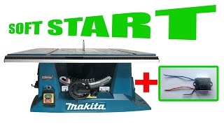How I added soft start to my Makita MLT100 table saw