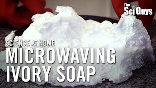 Microwaving Ivory Soap - The Sci Guys: Science at Home