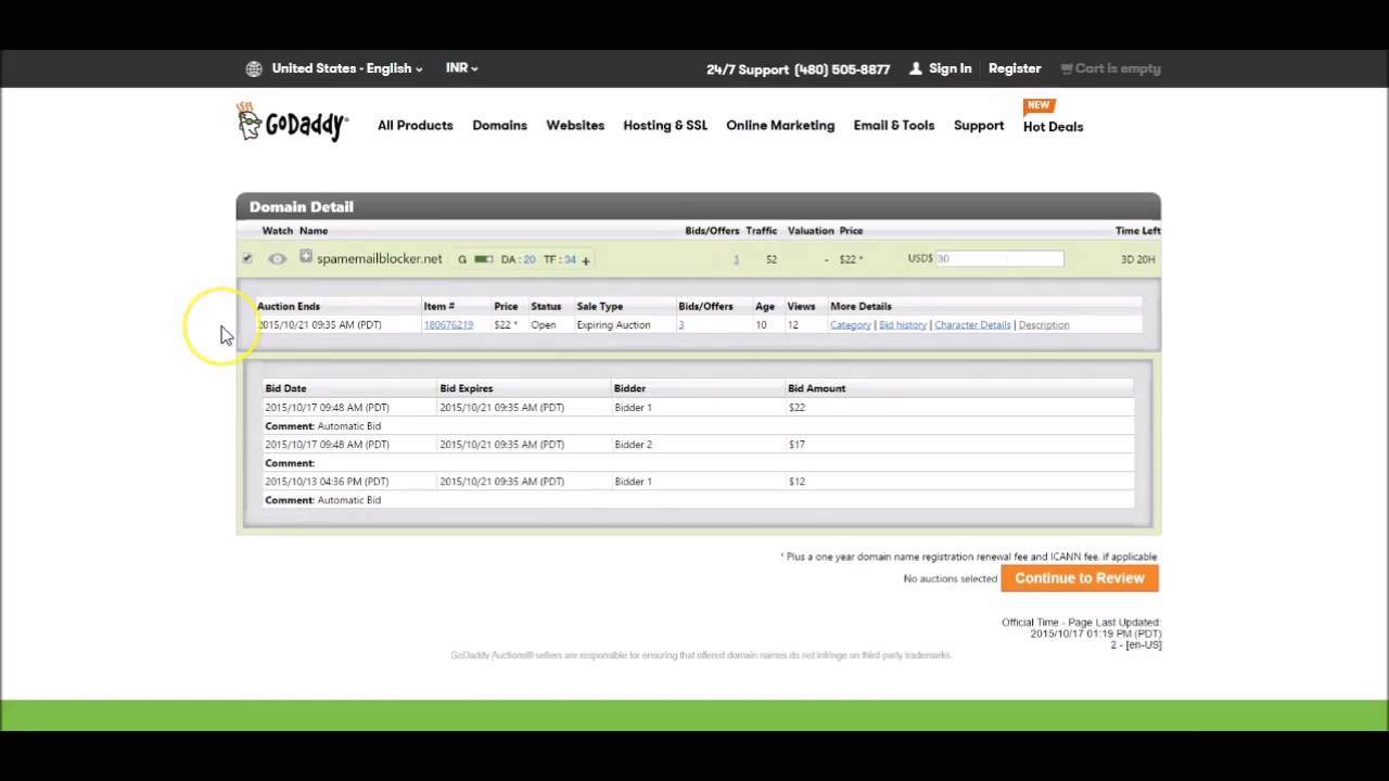 Domcop Find Great Domains At GoDaddy Auctions Using DomCop