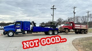 This Tow Went To Crap Real fast!! Literally…