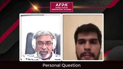 Parents related question asked in SSB Personal Interview | AFPA | Cdr Natarajan