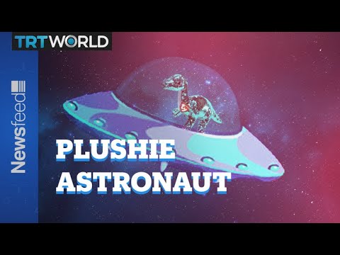 Tremor, the plushie astronaut