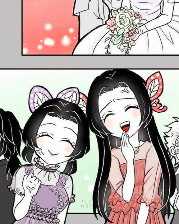 Tanjiro x kanao #demonslayer #tanjiroxkanao #wedding #butterfly #sisters