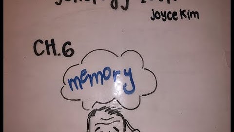 Psychology: Ch 6 Memory