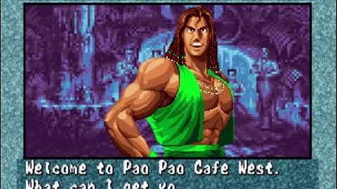 Fatal Fury 3 - Blue Mary 01 Bob Wilson