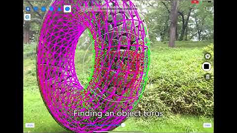 As-Built Torus Geometry from Point Cloud - Apple iPad Pro LiDAR