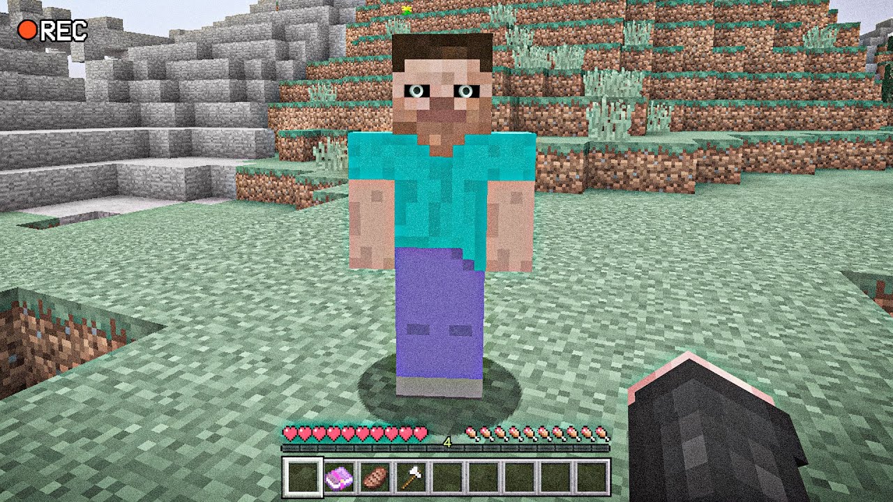 I SAW HEROBRINE IN MINECRAFT…