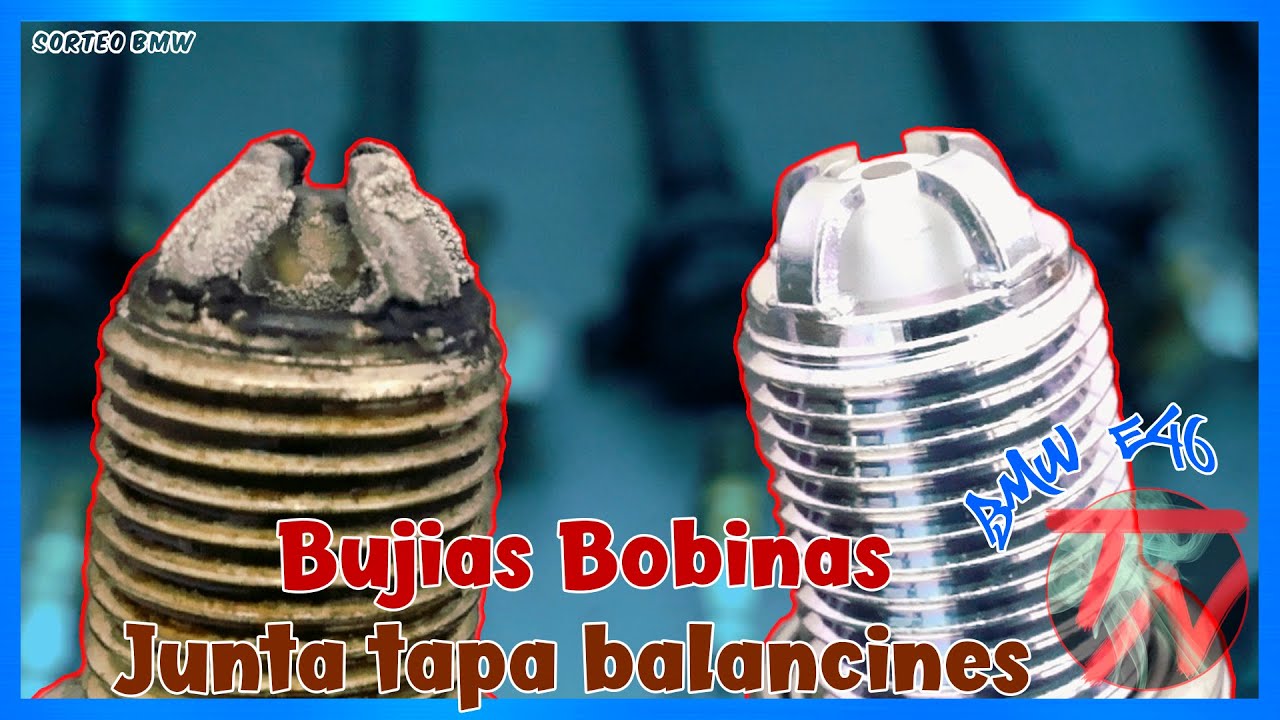 ☑️ BUJÍAS y BOBINAS + Junta Tapa Balancines 🔧 Perdida de aceite y Potencia  👍 