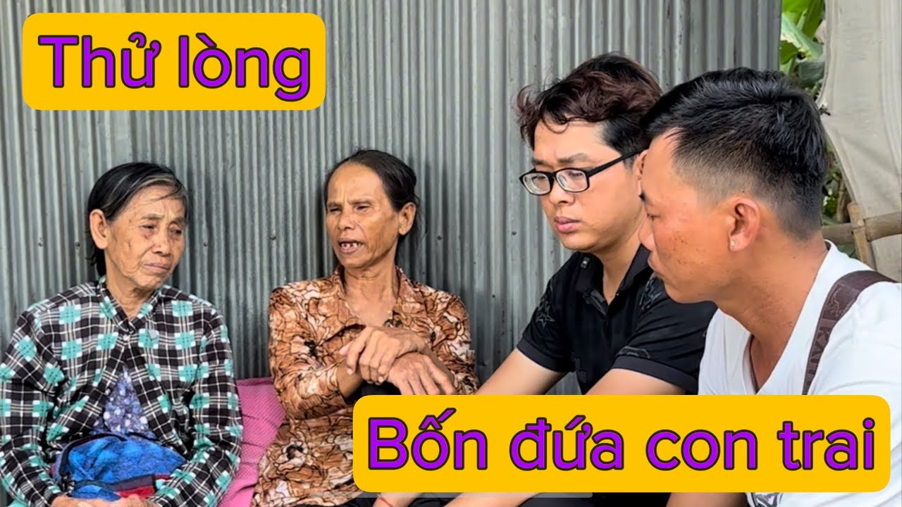 Thử lòng bốn đứa con cái kết bất ngờ
