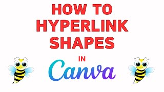 How to Hyperlink Shapes To An Email Or Webpage In Canva: ( Create A Clickable Link )
