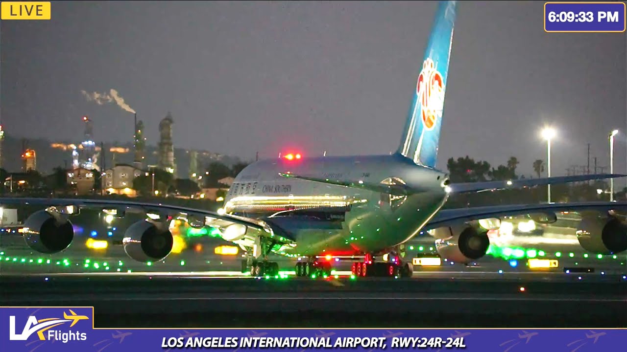 AIRLINE VIDEOS on X: BIG SUNDAY SHOW starting at 8AM PDT 🔴LIVE Plane  Spotting at Los Angeles International Airport (LAX) with the Plane Jockeys  ✈️ Watch LIVE on  ➡️  via @