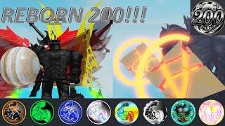 Getting Reborn 200 In Roblox No Limit Lifting Simulator!