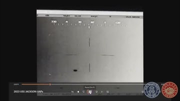 "Tic Tac" shaped UFO video from USS Jackson shared during Congressional hearing