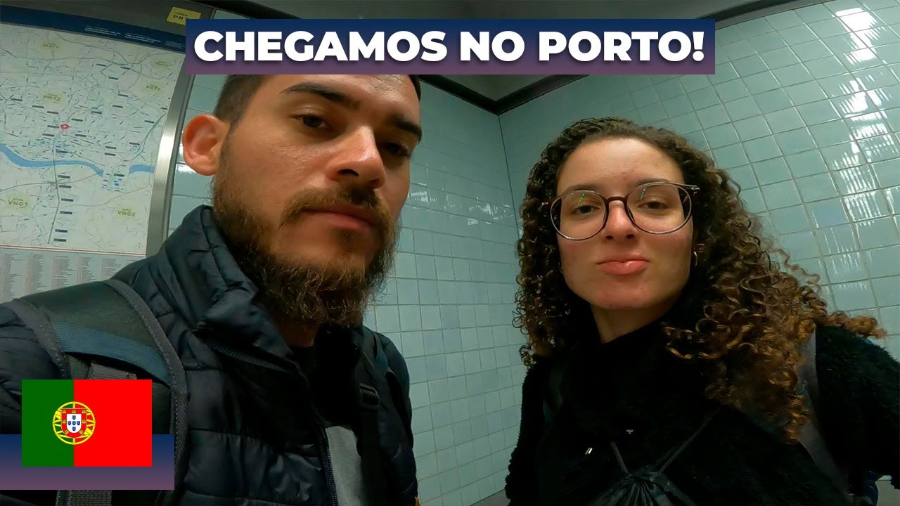 CHEGAMOS no PORTO - PORTUGAL: TRANSPORTE, HOSPEDAGEM e PRIMEIRAS IMPRESSÕES