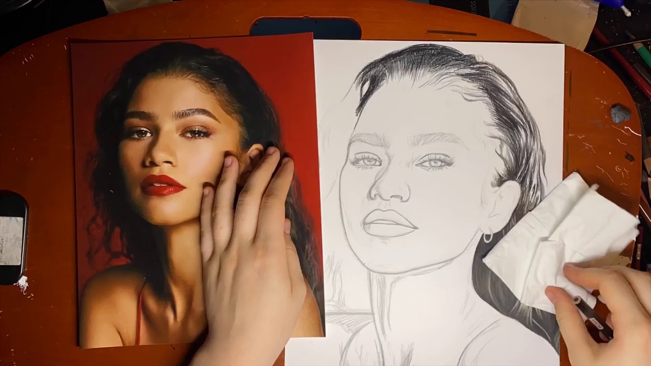 Tips For Drawing Hair With Prismacolor Pencils YouTube