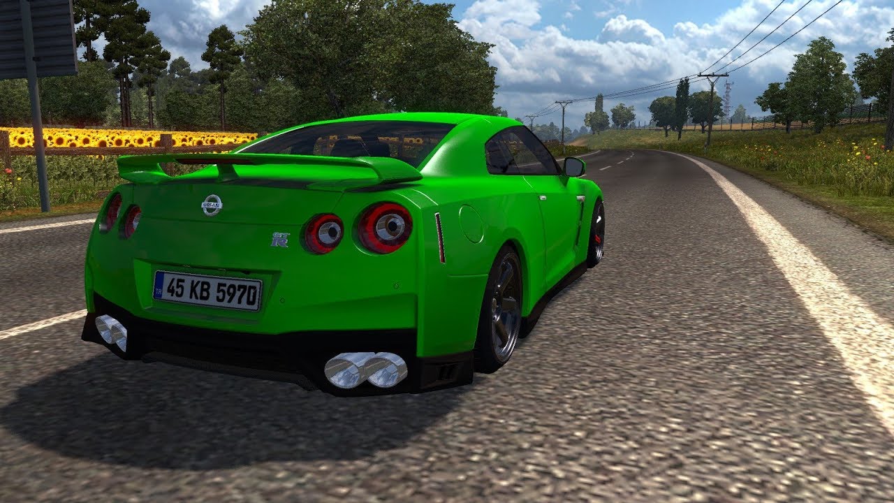 Ets2 nissan gtr