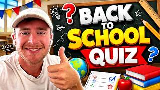 Are You Smarter Than a 5th Grader Back to School Challenge!