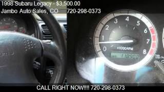 1998 Subaru Legacy Outback Limited AWD for sale in Denver, C