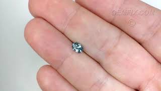 Montana Sapphire Icy Blue Oval | .68cts | #12-302 screenshot 5