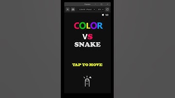 Snake Vs Color - Buildbox Game -