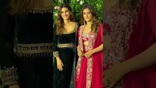 Kriti Sanon & Nupur Sanon In Diwali Party