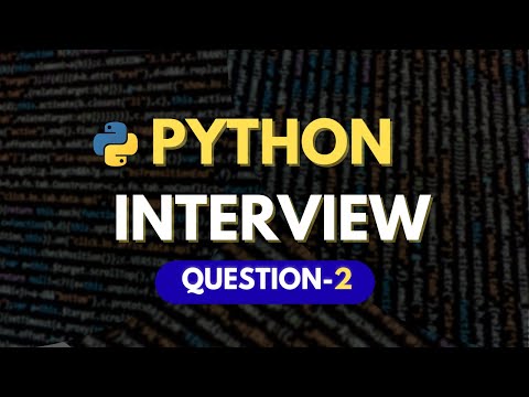 Python Interview Question 2 | Count Vowels in a String | Python Programming Tutorial