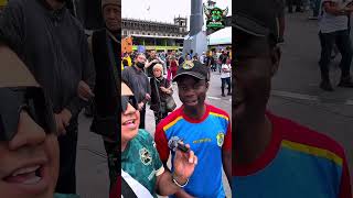 Aficionado del Congo en el fan fest de CDMX #mundial2026 #FifaWorldCup2026 #FanFest