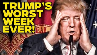 Final Week Of Election Is Proving To Be Trump’s WORST Ever