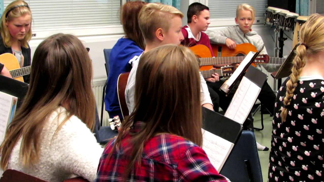 Tunnelmia 6. luokkalaisten iltakoulusta 10112015