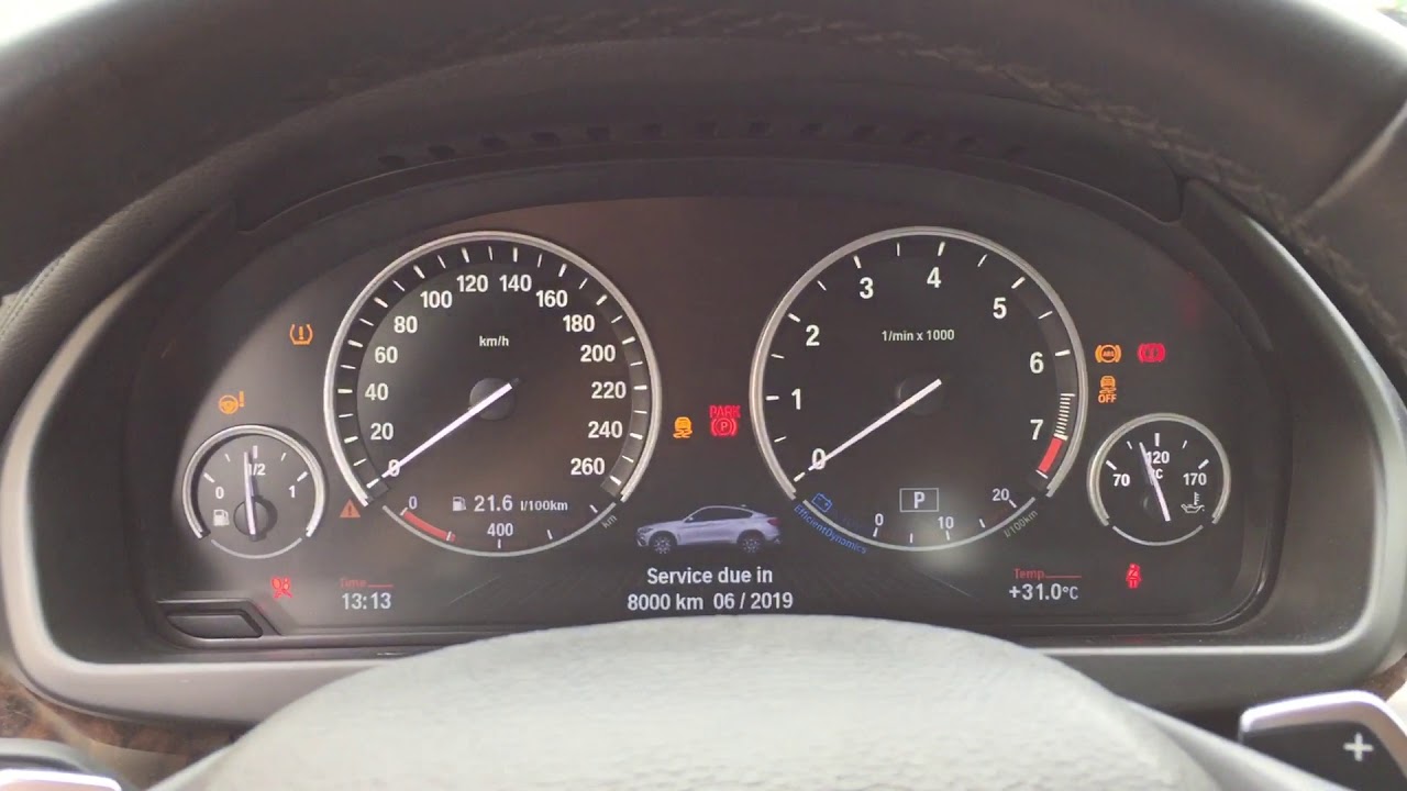 Service reset BMW X6 2016 F16 by HiepCuong Automotive YouTube