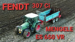 Razbacivanje Stajnjaka Fendt 307 Ci Mengele Es 650 Vr