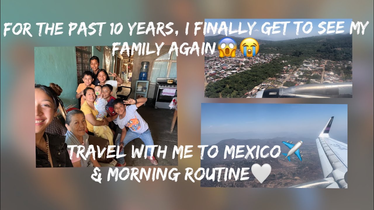 For the past 10 years, I finally get to see my family!!!! /Travel with