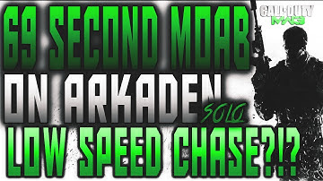 MW3: Solo 69 sec MOAB on Arkaden | Low Speed Chase?! (MW3 Fast MOAB)